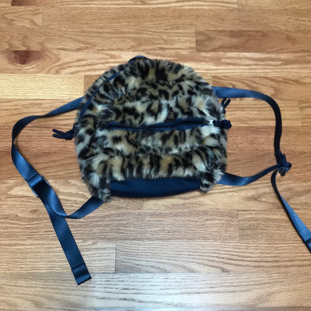 J. Crew crewcuts leopard mini backpack
